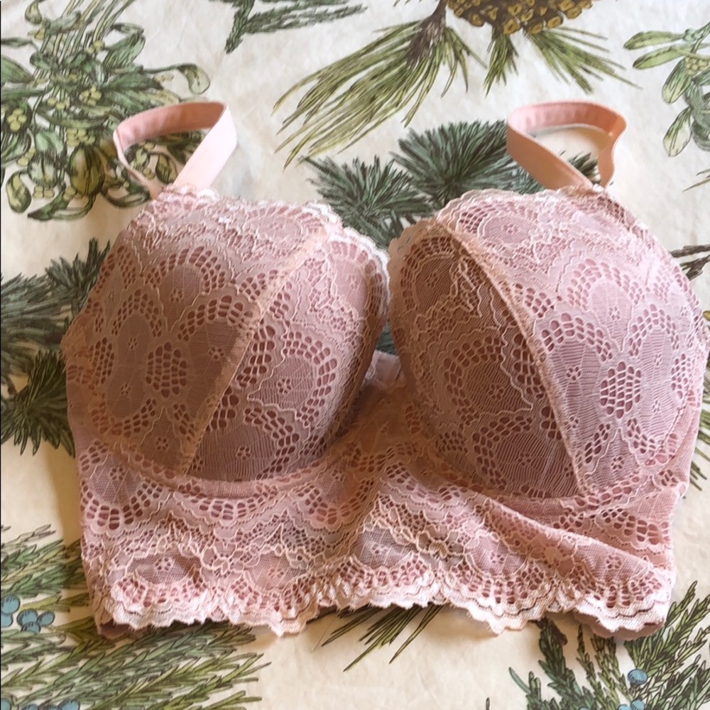 Camio mio 32DD bra never worn in mauve/pink